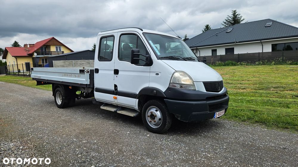 Renault MASCOTT 3.0 DCI 160 KM  DUBEL KABINA DOKA 7-OSÓB DŁUGA SKRZYNIA 4,05 x 2,29 - 8