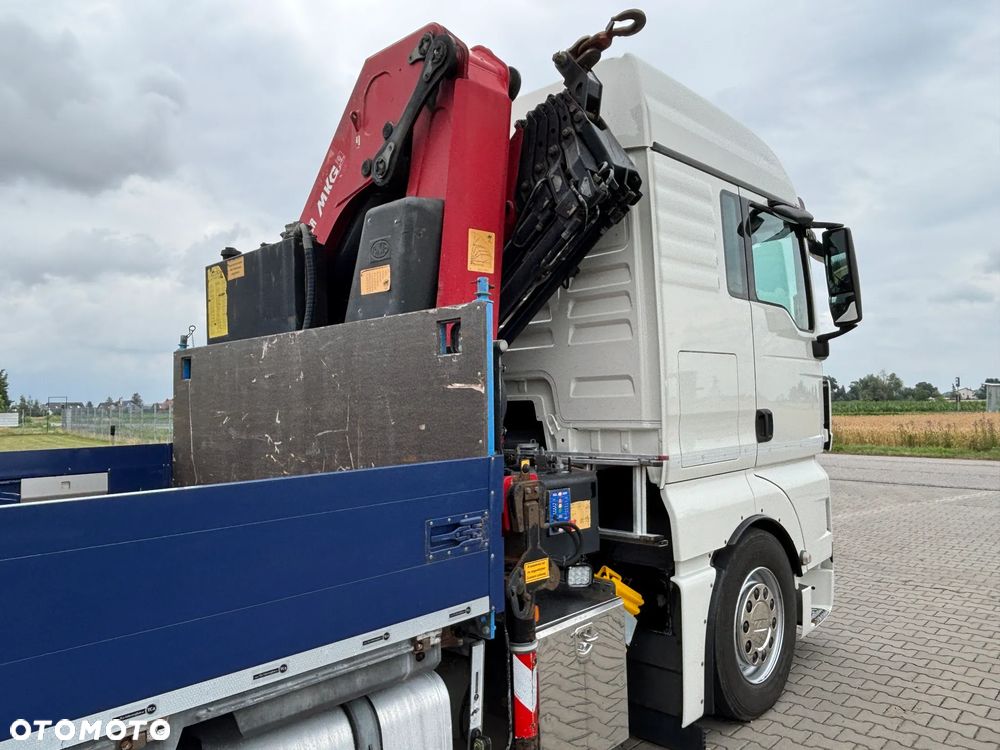 MAN TGX 26.480 6x2/4 z HDS z przodu na wieńcu HMF 3220 K5 , energetyka, konstrukcje dachowe , montażowy dźwig, budowlanka , kontenery (PALFINGER, HIAAB, EFFER, FASSI) cały na poduszkach - 14