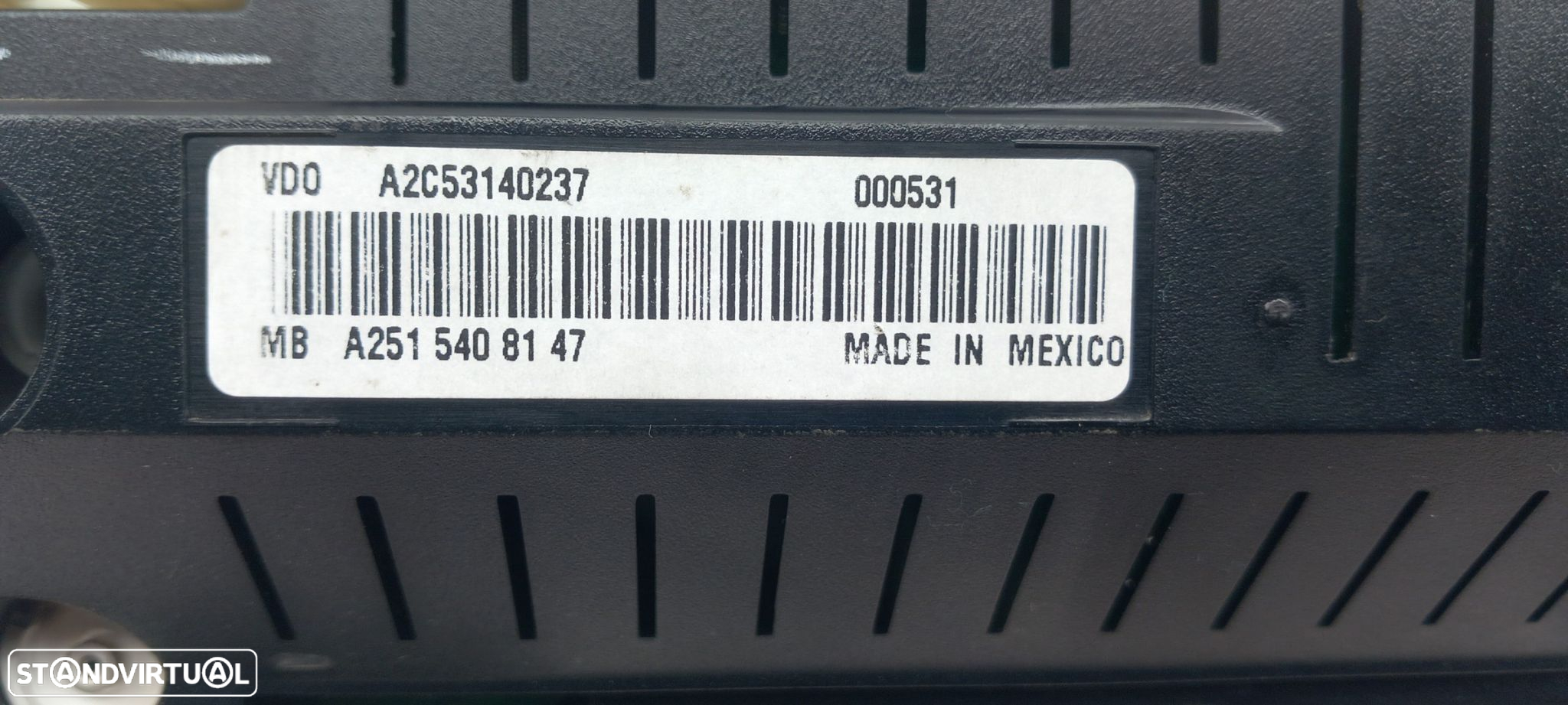 Quadrante / painel de instrumentos MERCEDES-BENZ Classe R (W251, V251) - 6