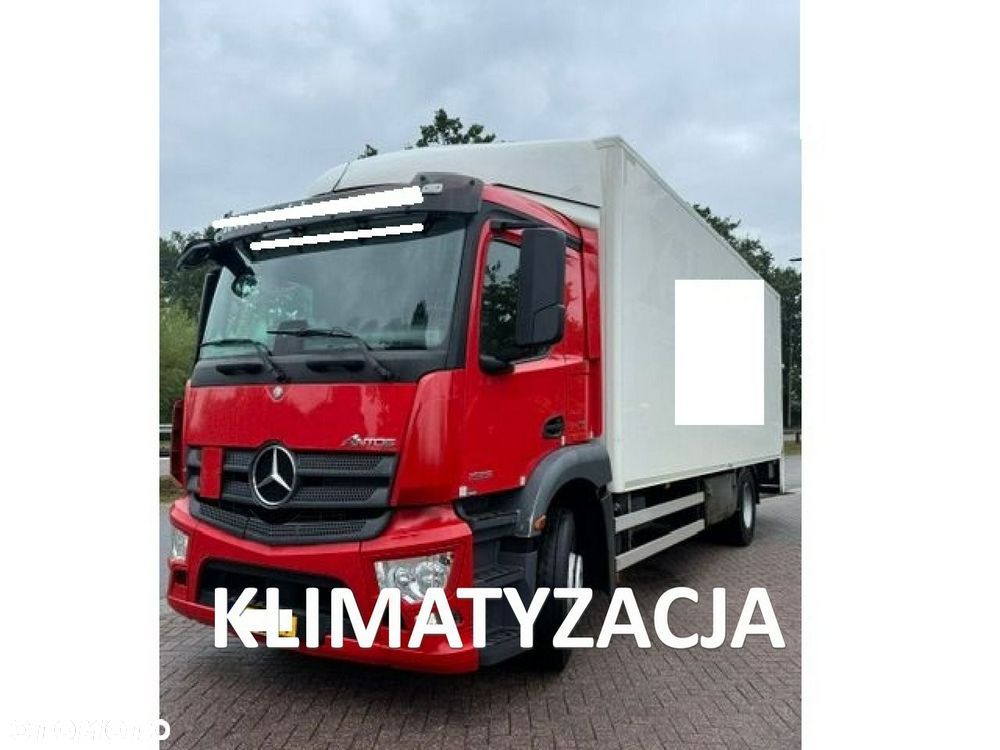 Mercedes-Benz Antos 1833 Euro6 sypialna klima kontener 18pal winda klapa - 1