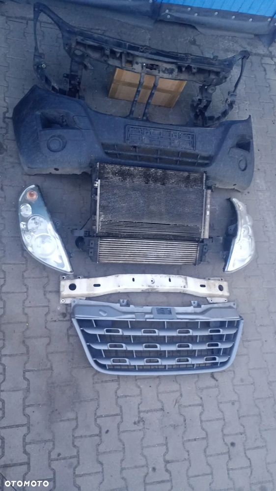 F.V Renault Master III PAS PRZEDNI WZMOCNIENIE CZOŁOWE Opel Movano B ATRAPA GRILL MASTER III MOVANO B - 7
