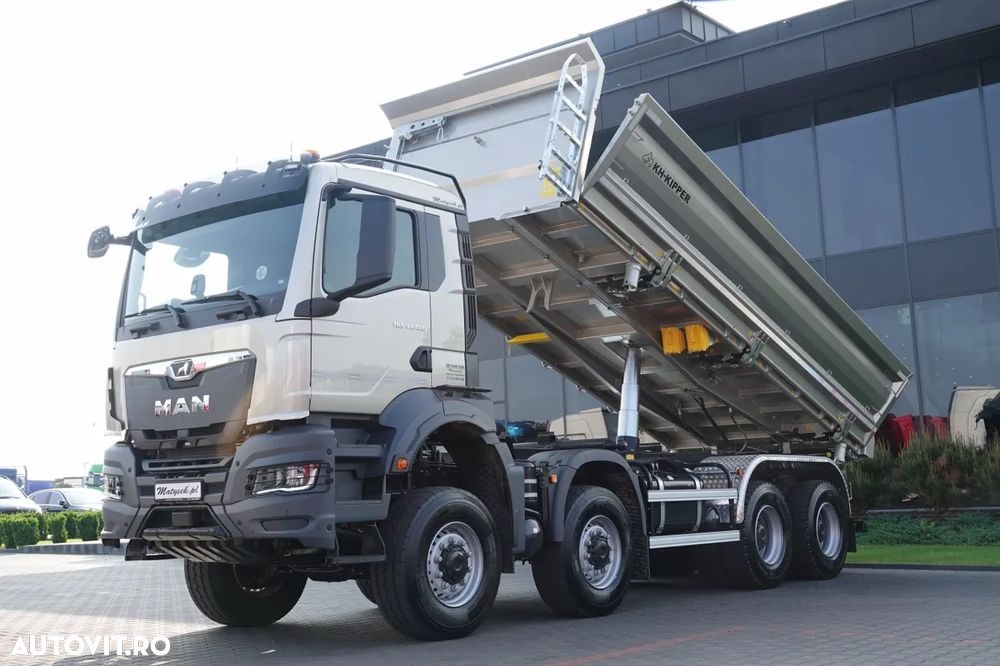 MAN TGS 41.480 / 8x6 / BASCULANĂ SPATE / MANUAL / NOU NOU / KH-KIPPER / - 4