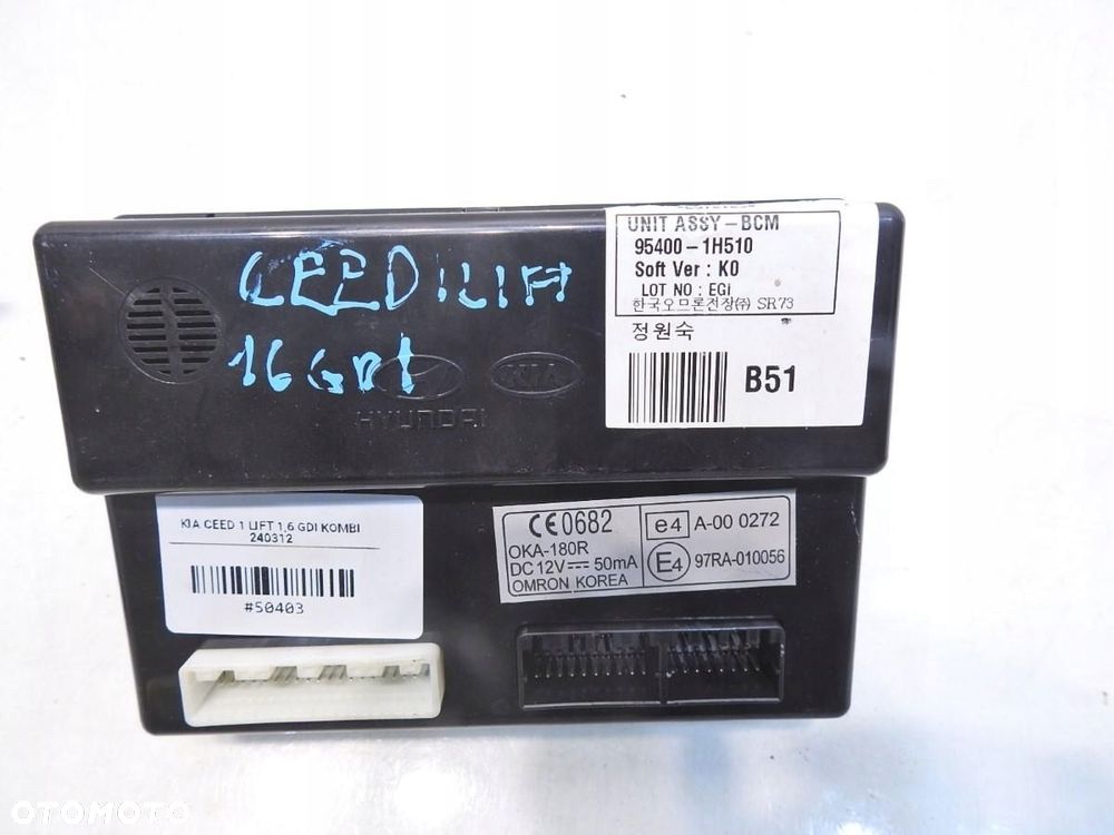 ZESTAW STARTOWY KIA CEED I 1.6 GDI 39119-2B080 0261S05838 91950-1H540 - 5