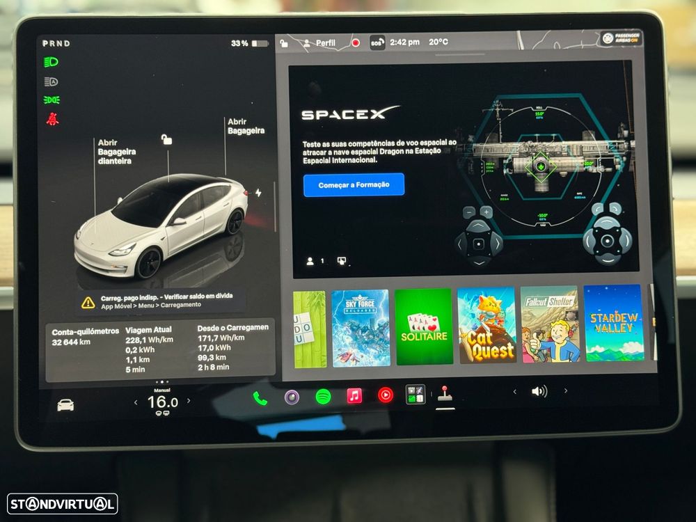 Tesla Model 3 Long Range Tração Traseira - 33