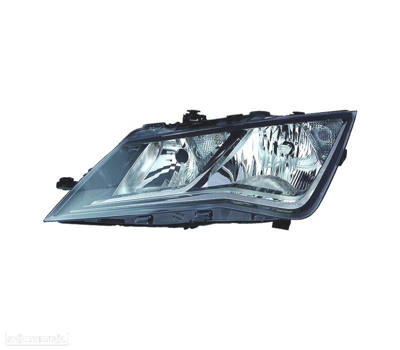 FAROL ESQ PARA SEAT LEON 12-16 FUNDO PRETO - 1