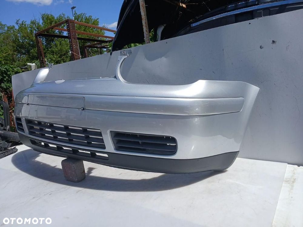 ZDERZAK PRZÓD PRZEDNI SREBRNY VOLKSWAGEN GOLF IV MK4 LA7W 1J0807221 - 2