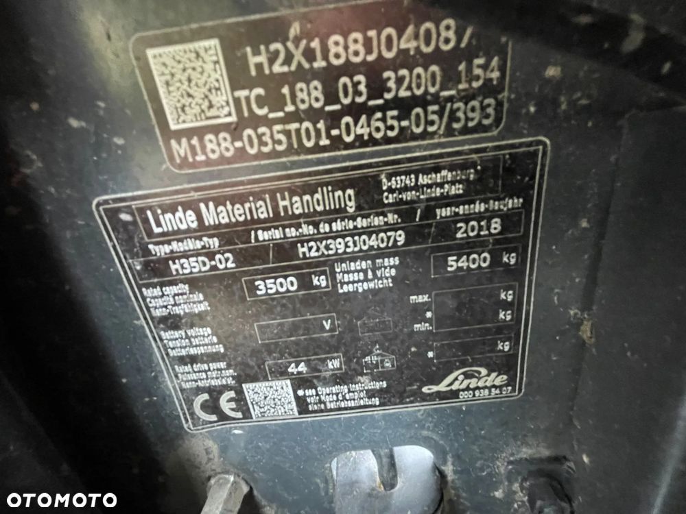 Linde H35D - 8