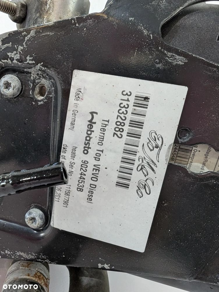 VOLVO V60 S60 S90 XC90 WEBASTO OGRZEWANIE POSTOJOWE 31332882 - 5