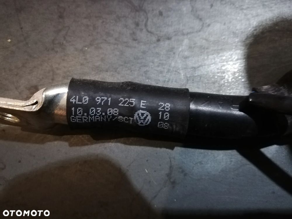 KABEL PRZEWÓD MASOWY KLEMA 4L0971225E AUDI Q7 4L - 3