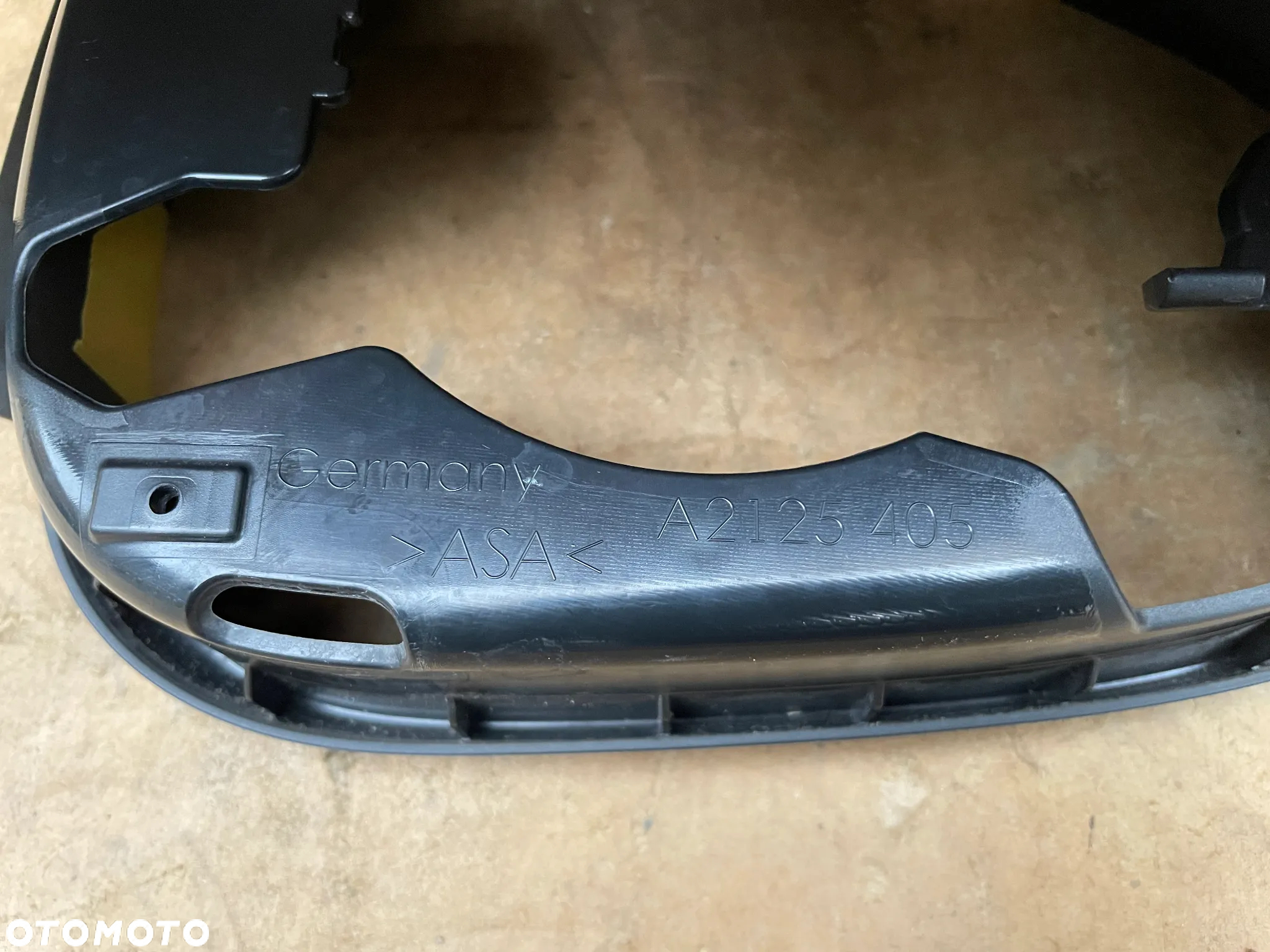 VW TOUAREG II 7P 7P6 OBUDOWA LUSTERKA ORYGINALNA PRZEDNIA LEWA NAKŁADKA KIERUNEK A2126437 A2126435 A2125405 - 9