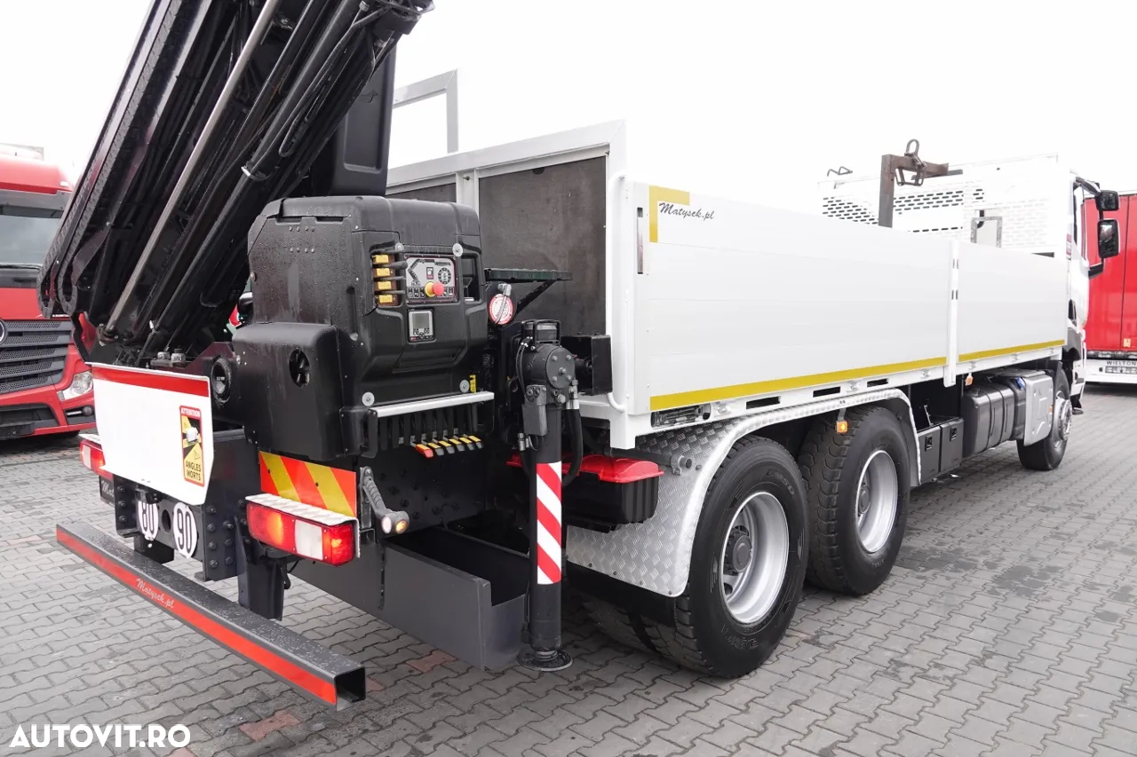 Renault C 380 / 6x4 / CUTIE 6,6 m / + HDS HIAB 188 x-hiduo inaltime: 12,5 M / RADIO CONTROL / 2017 / EURO 6 - 14