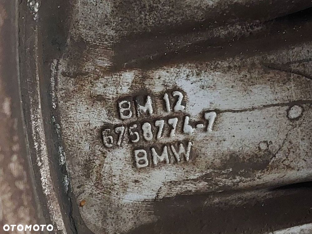 FELGA ALUMINIOWA 4 SZT 5x120 7Jx16 ET20 FI72,6 BMW E46 6758774 6783536 - 6