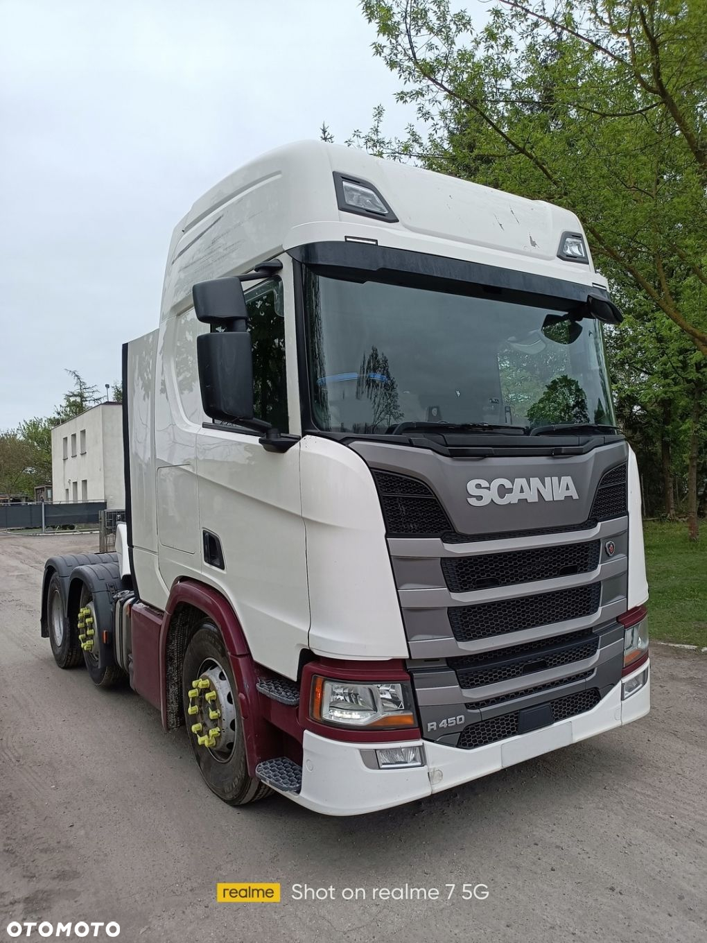 SCANIA NTG R 450 2019 rama z dokumentami dokumentami dowod - 2