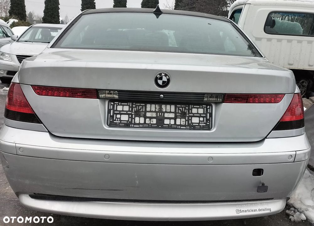 BMW E65 BŁOTNIK PRAWY PRZÓD ZDERZAK LAMPA LUSTERKO DRZWI LEWE KLAPA SZYBA TITANSILBER 354 - 4