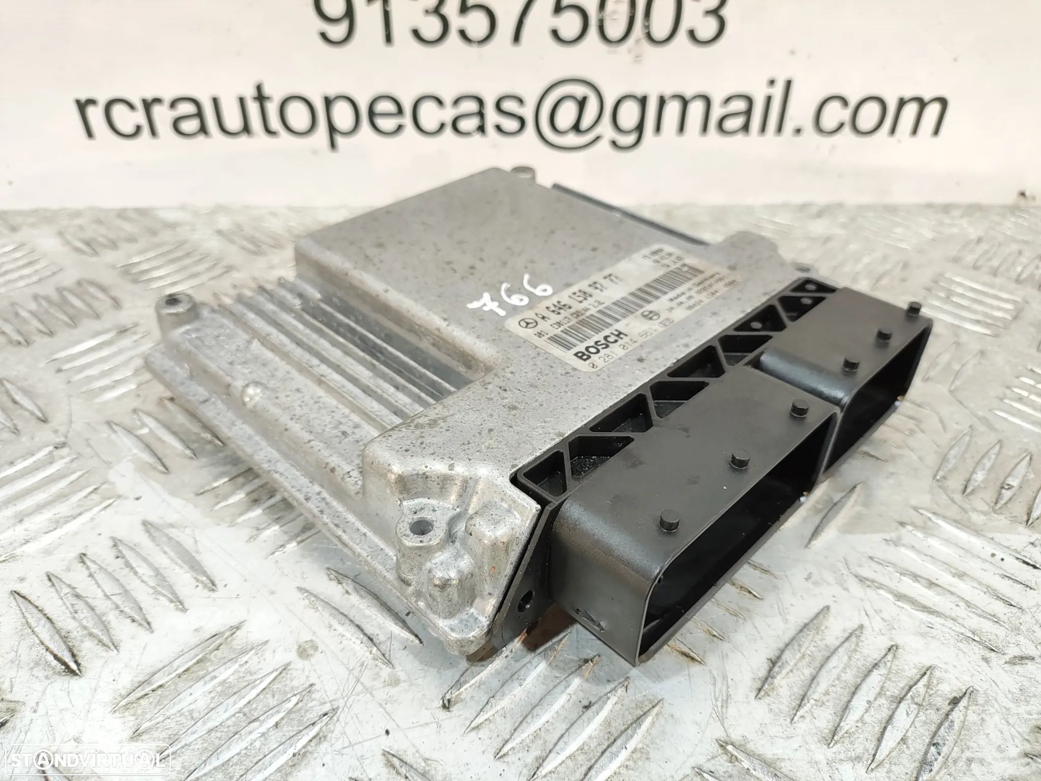 CENTRALINA ECU MOTOR BOSCH MERCEDES BENZ CLASS CLK C209 W209 C220 CDI 150CV OM646963 A6461509777 6461509777 CLASS C W203 CLC CL203 OM646966 - 1