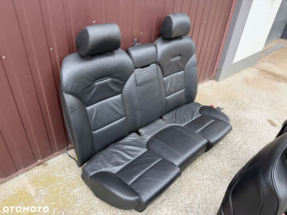 fotele komfort skóra przód grzane + tył kanapa grzana audi a8 d3 komplet - 6