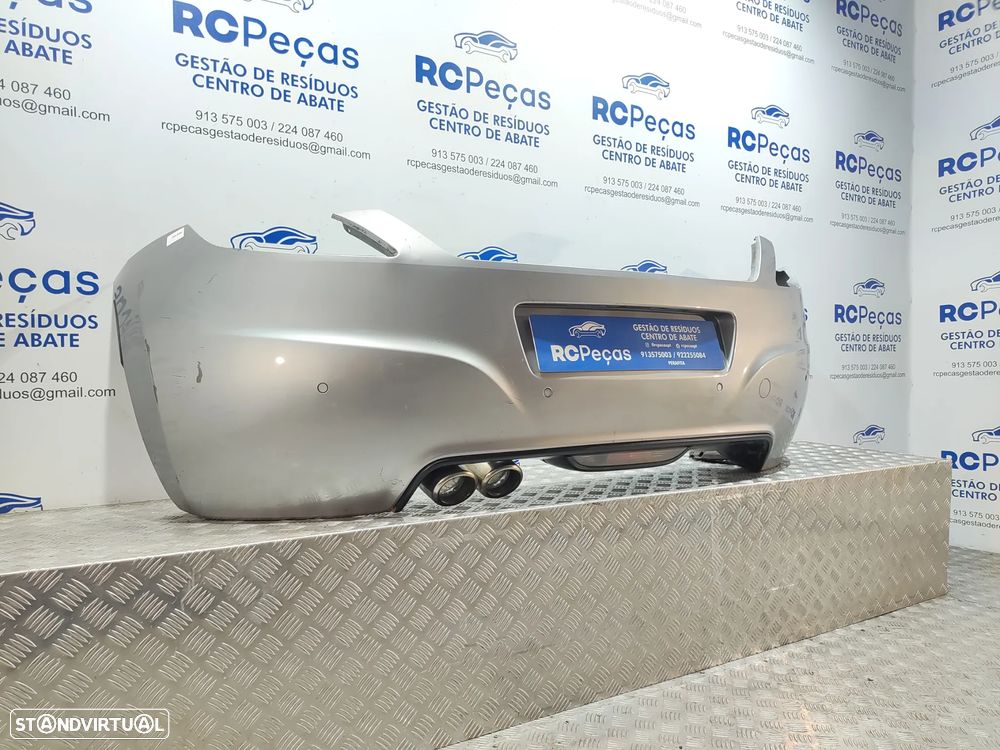 Parachoques Traseiro Trás original Peugeot RCZ Saída Dupla de Escape - 2