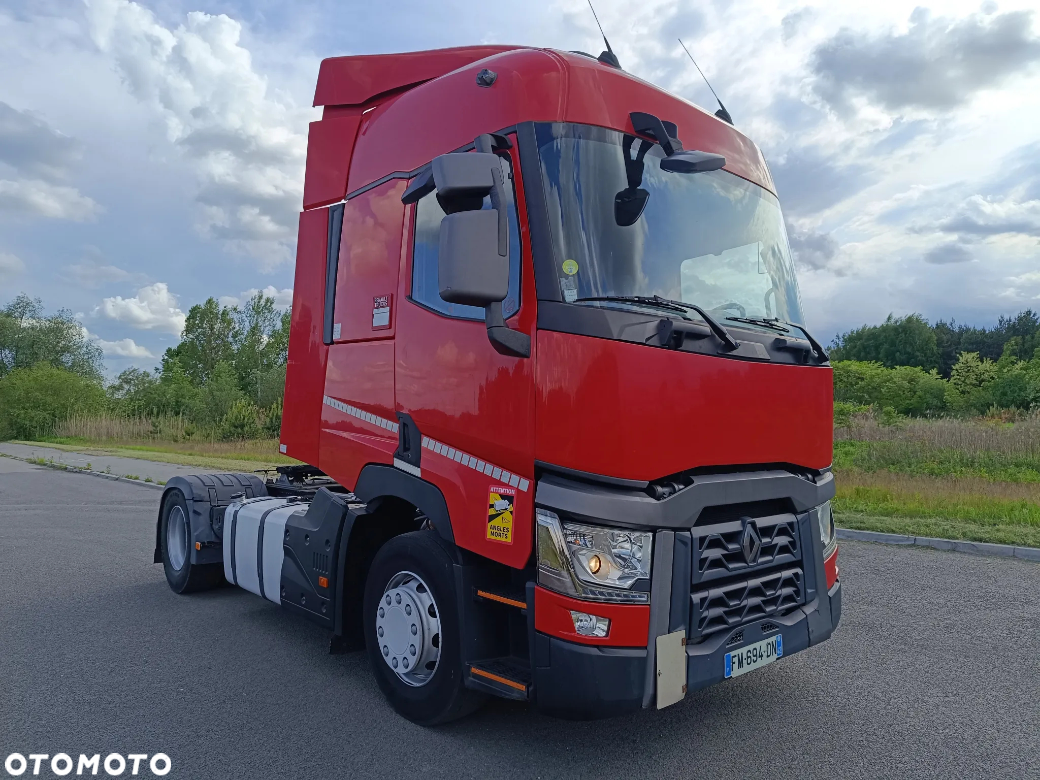 Renault Gama T 460 Euro 6 Servis Renault Francja blokada mostu - 2