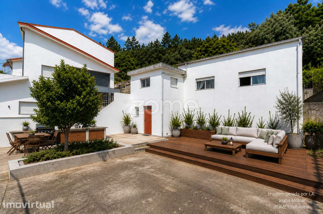 TERRENO COM 4.441 M² E ARMAZÉM | SÃO PEDRO DA COVA | GONDOMAR - Grande imagem: 4/21