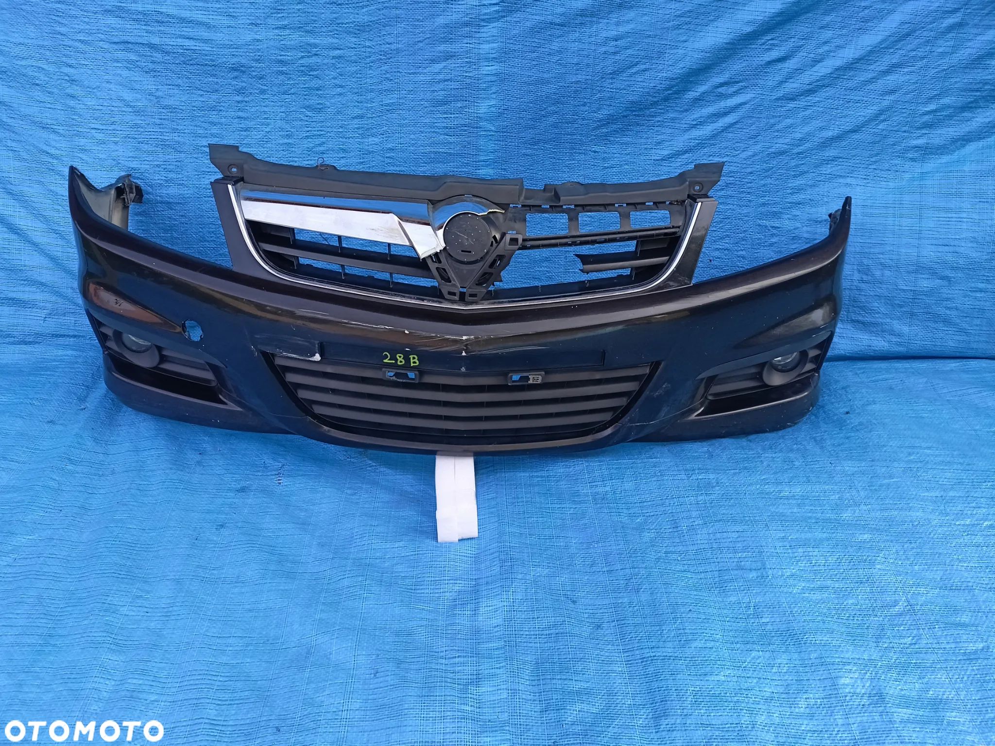 Zderzak przód przedni kompletny OPEL VECTRA C LIFT wysyłka - 1