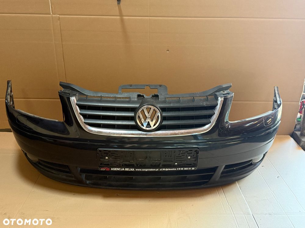 ZDERZAK PRZEDNI VW TOURAN I 03-07 CZARNY - 2