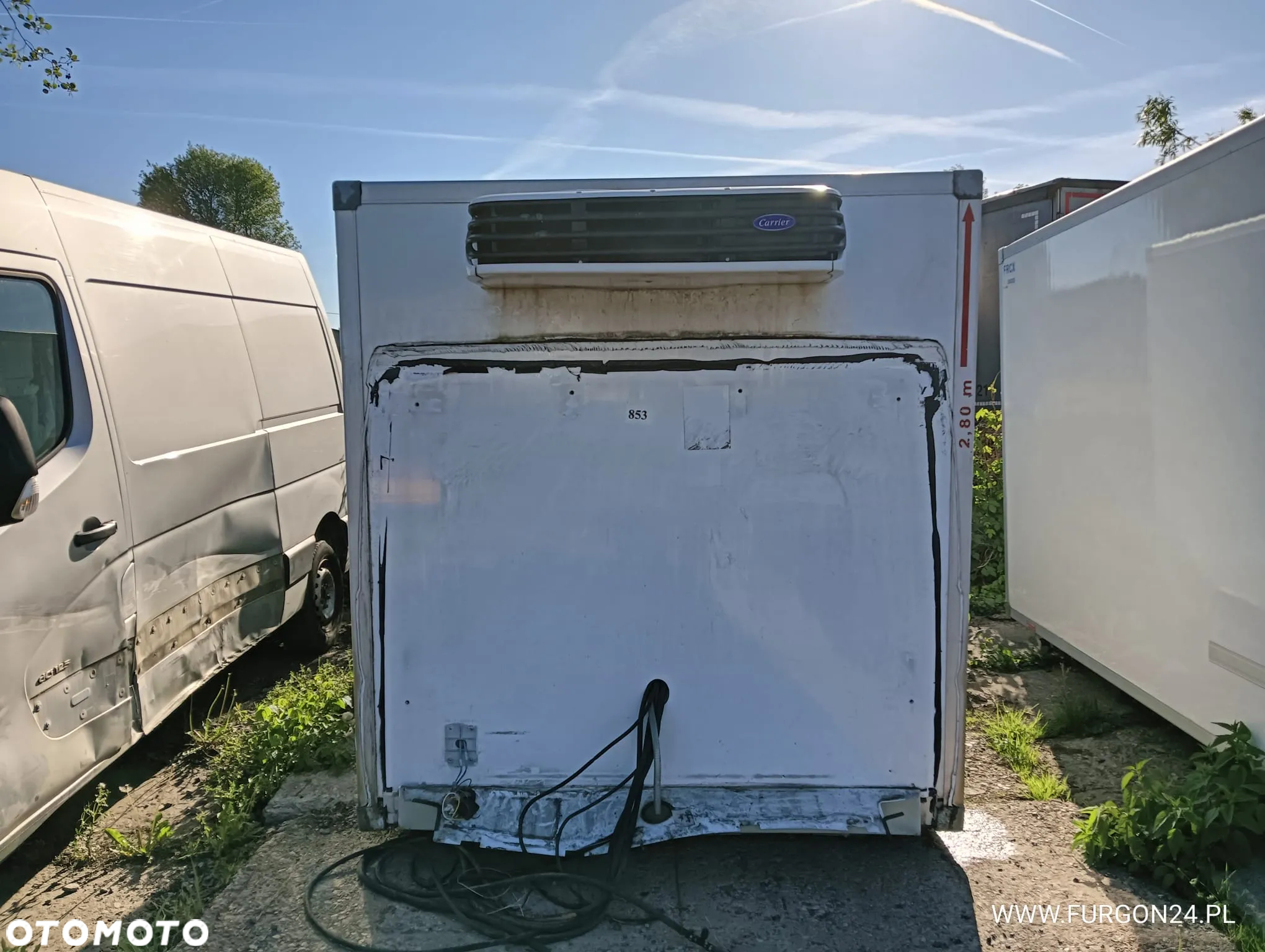 KONTENER IZOTERMA CHŁODNIA CARRIER XARIOS 350 NR 853 - 2