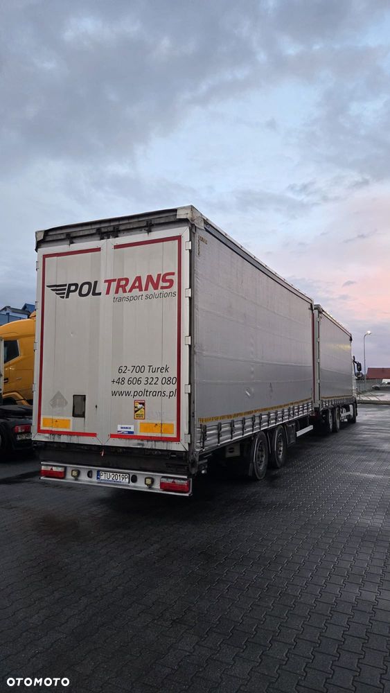 DAF xf 480  tandem zestaw 120 m stan bdb doinwestowany czysty / zadbany - 5