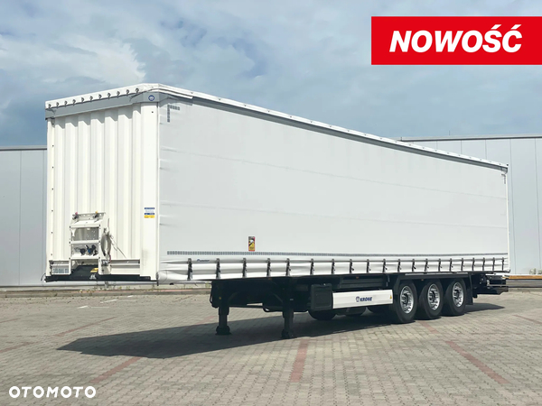 Krone SD NACZEPA / WINDA / OPONY 90% / SUWANY PODNOSZONY DACH