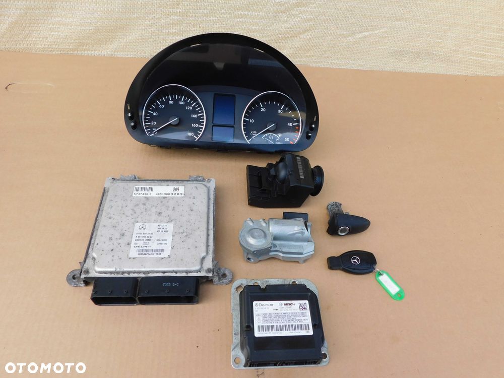 Zestaw startowy Mercedes Sprinter 906 2.2 CDI automat A6519003203 real foto - 3