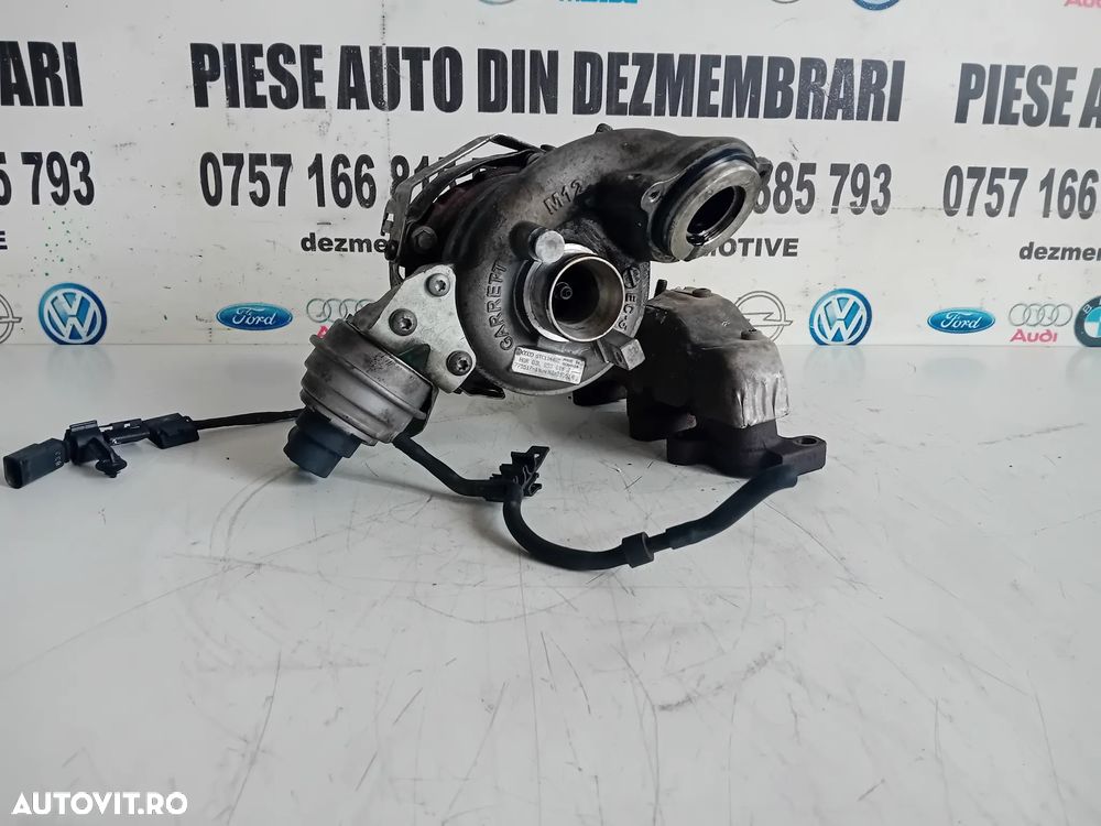Turbo Turbina Vw Golf 6 VI Touran Caddy Skoda Octavia Seat 1.6 Tdi Euro 5 Motor CAY Cod 03L253016T - 4