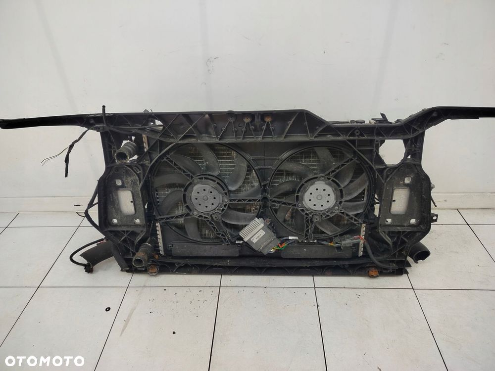 audi a4 b8 07r- pas przedni chłodnice komplet 2.0 tdi - 5