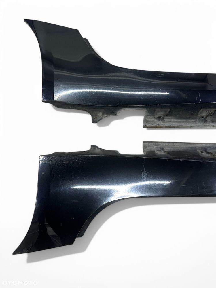 Nakladki progowe na progi lewa prawa listwa bmw z4 e85 e86 black sapph - 3