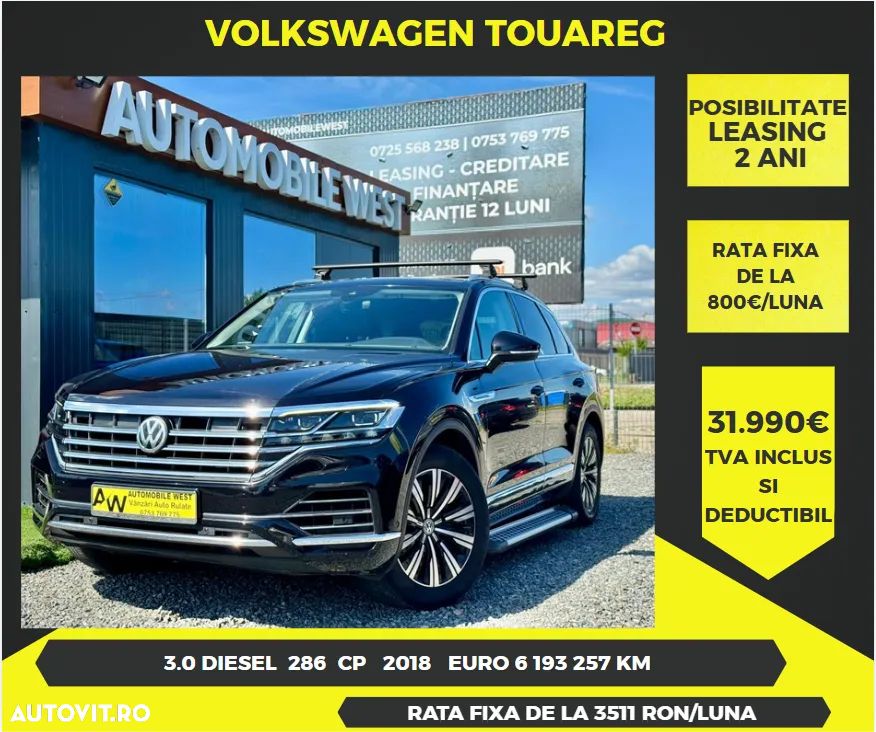 Volkswagen Touareg ver-3-0-v6-tdi-scr-4motion-automatik-elegance-edition - 1