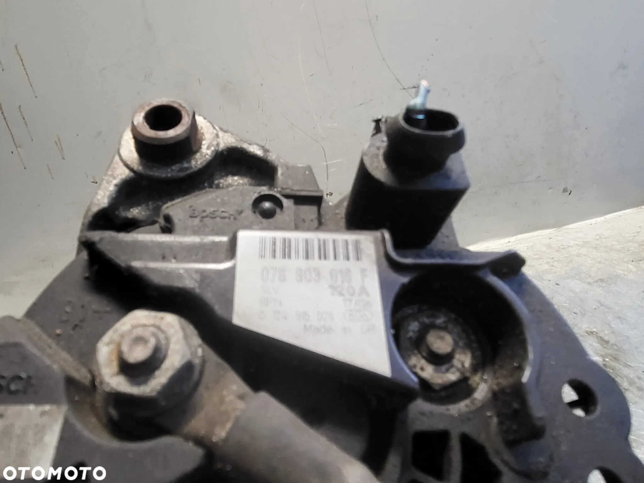 ALTERNATOR 078903016F 120A AUDI VOLSKWAGEN SKODA 2.4 2.5 BENZYNA DIESEL - 4