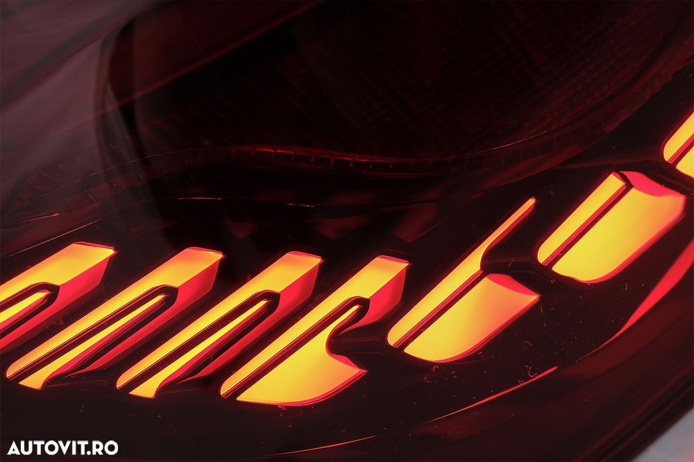 Stopuri Full LED compatibil cu VW Golf 6 VI (2008-2013) Rosu Fumuriu c - 6