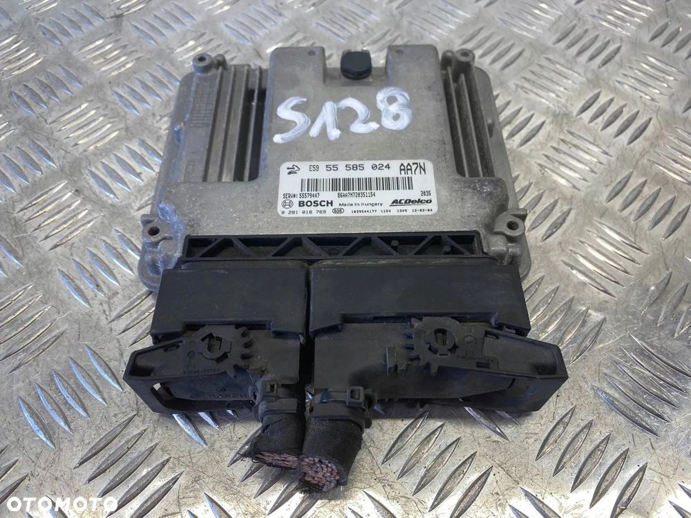 STEROWNIK KOMPUTER SILNIKA OPEL ASTRA H J INSIGNIA A 55585024 0281018769 - 3
