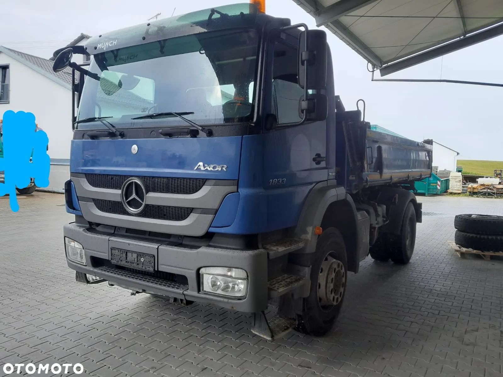 Mercedes-Benz Axor 1833 4x2 Mailler Mały Przebieg z Niemiec - 1