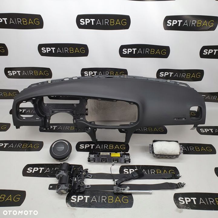 DODGE CHARGER DESKA ROZDZIELCZA KONSOLA KOKPIT PULPIT PODUSZKI AIRBAG AIR BAG PASY KIT SET - 1