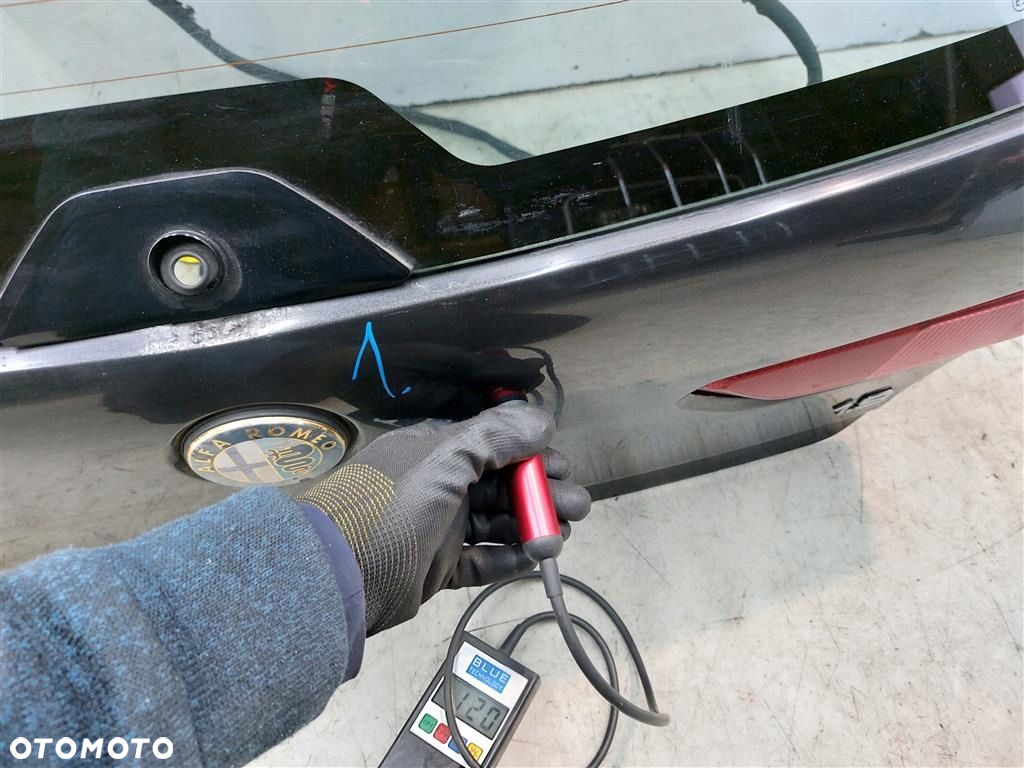 Klapa tył tylna SZYBA LAMPA Alfa Romeo 156 LAK:CZARNY 1997-2006 - 4