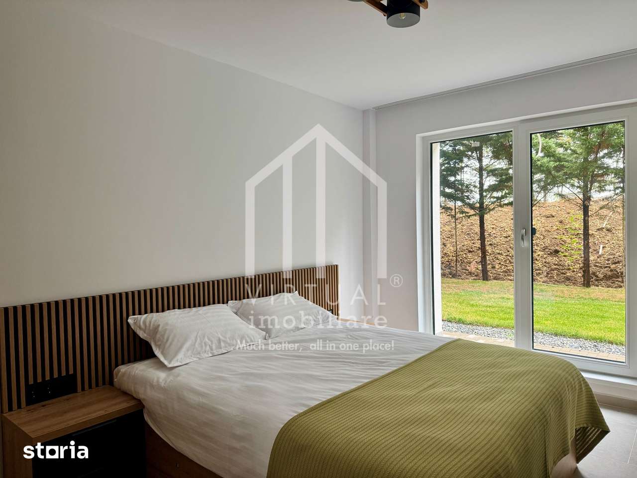 Apartament cu gradina - 3 camere - 61,5 mp + 50 mp gradina, parcare — fotografia 3