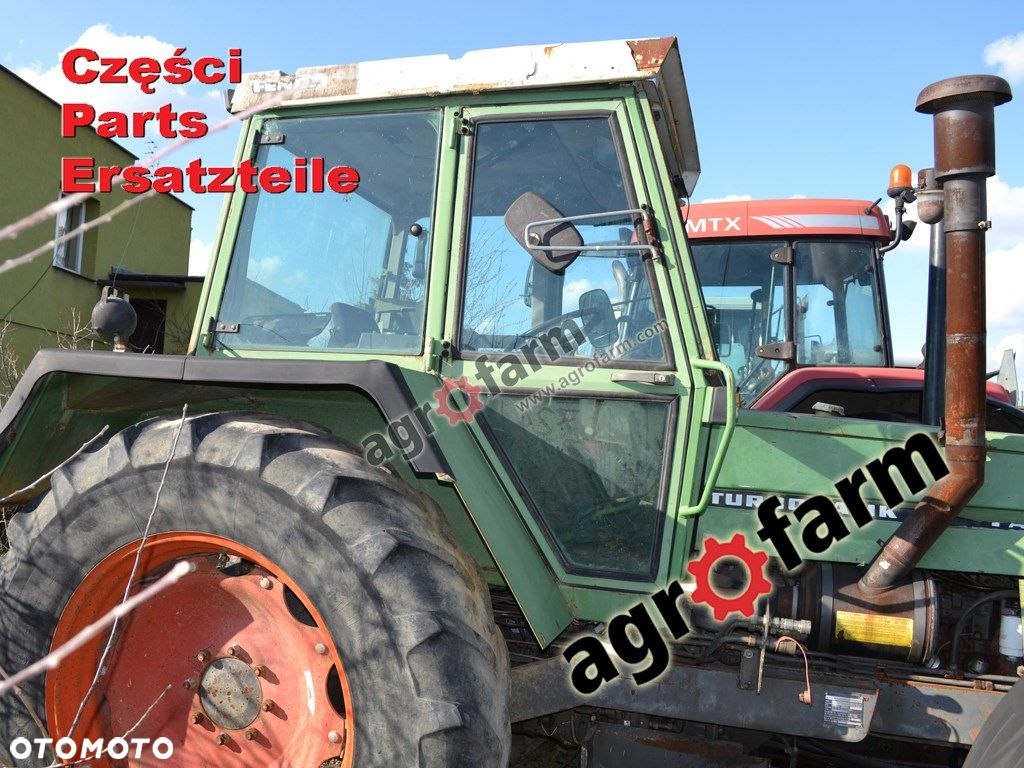 Fendt 612 silnik, części skrzynia biegów, zwolnica - 2