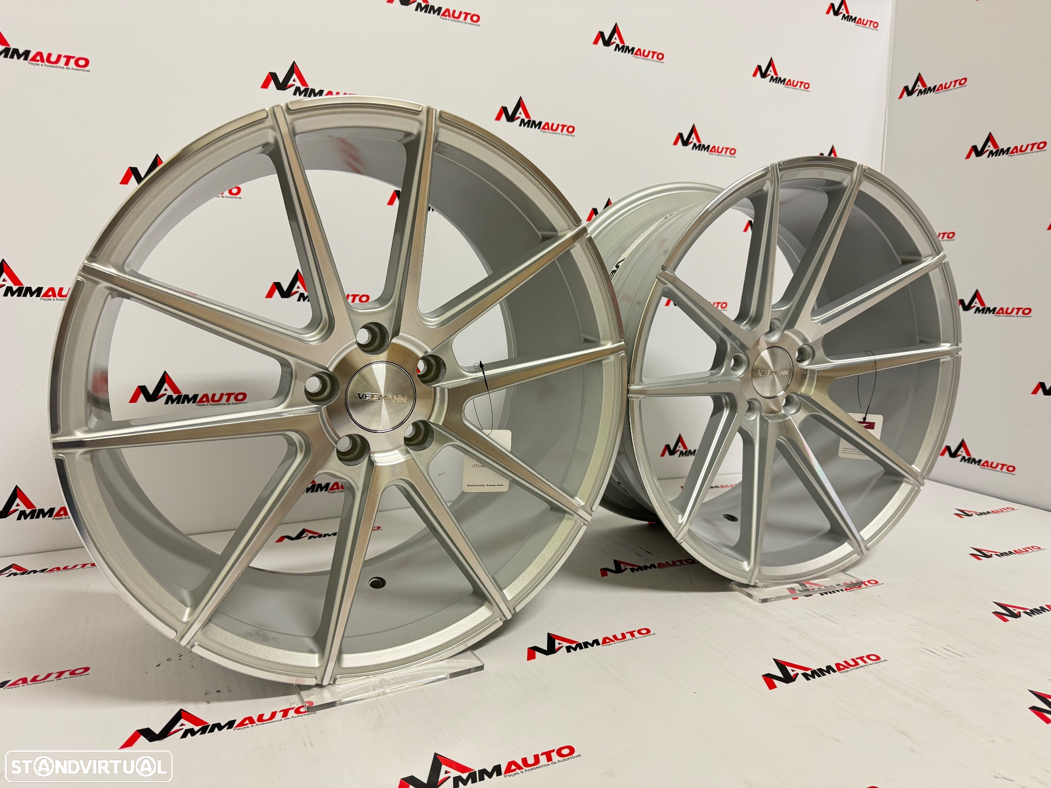 Jantes Veemann V-FS4 Machined Silver 19 (Audi, VW, Mercedes) - 2
