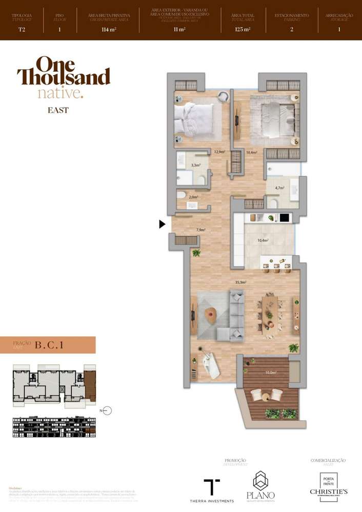Apartamento T2 com piscina, Belas Clube de Campo, Sintra - Grande imagem: 2/44