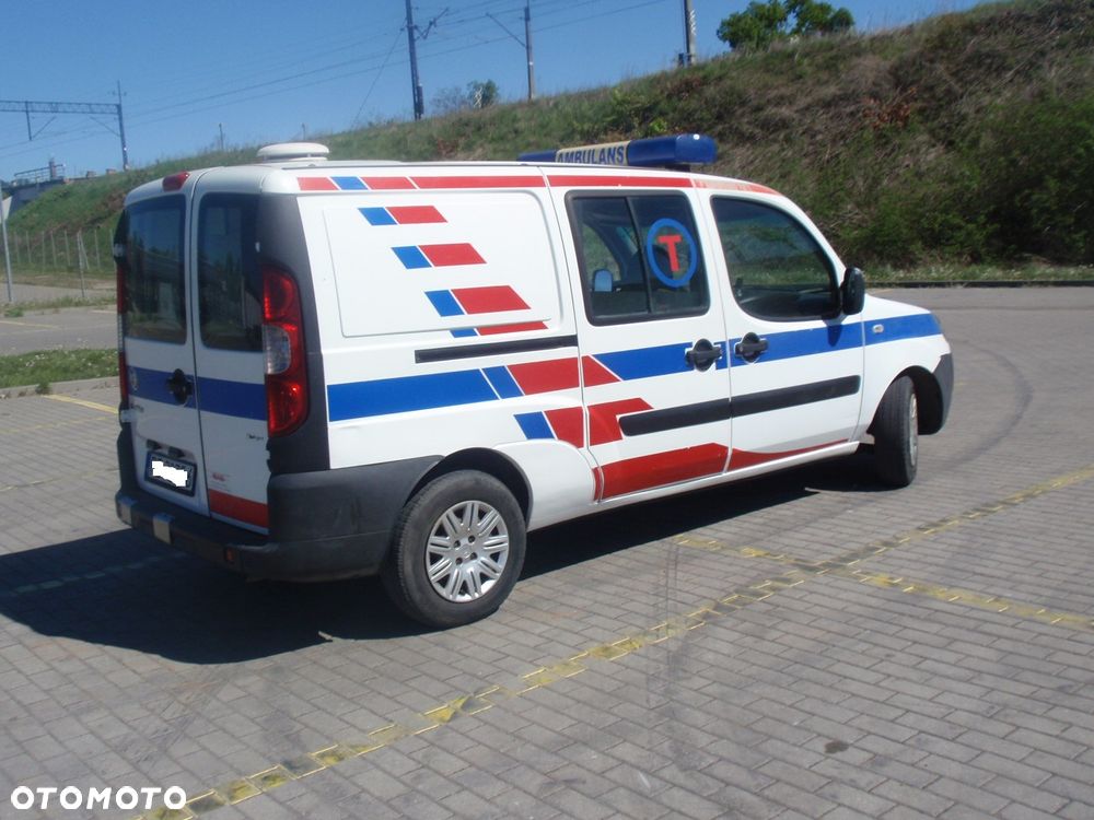 Fiat DOBLO 223/WAS, MAXI DŁUGI LONG SPECJALNY SANITARNY KARETKA AMBULANS, F-VAT-23% - 4
