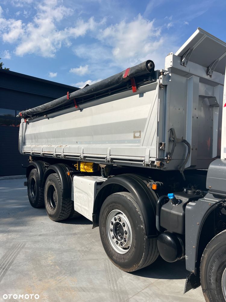 MAN Tgs 8x4 Hydroburta Model 35.460 Meiller Kipper Rok 2017 Doinwestowany Manual Import Niemcy (8x6 8x8 8x2 nie 6x6) Arocs Scania - 7
