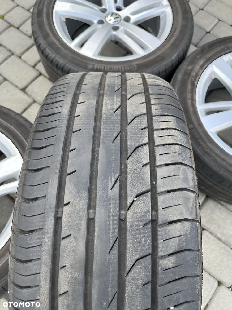 Alufelgi 5x112 17 cali Vw Passat Sharan Golf Jetta opony 225/50/17 - 8