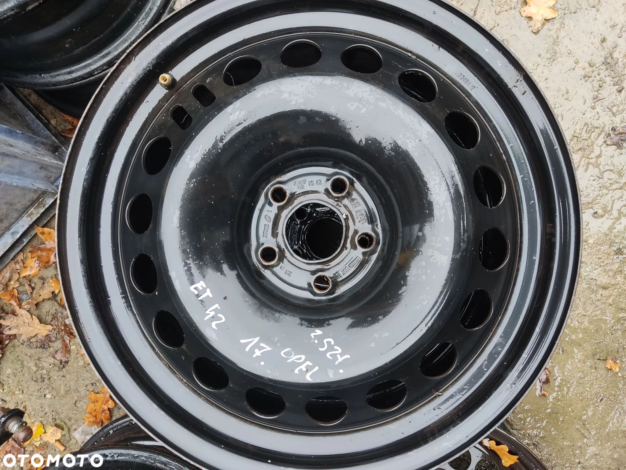 Felgi stalowe Opel Ampera-e Astra IV J Mokka 17 cali ET42 2170105 5x105 7Jx17H2 - 1