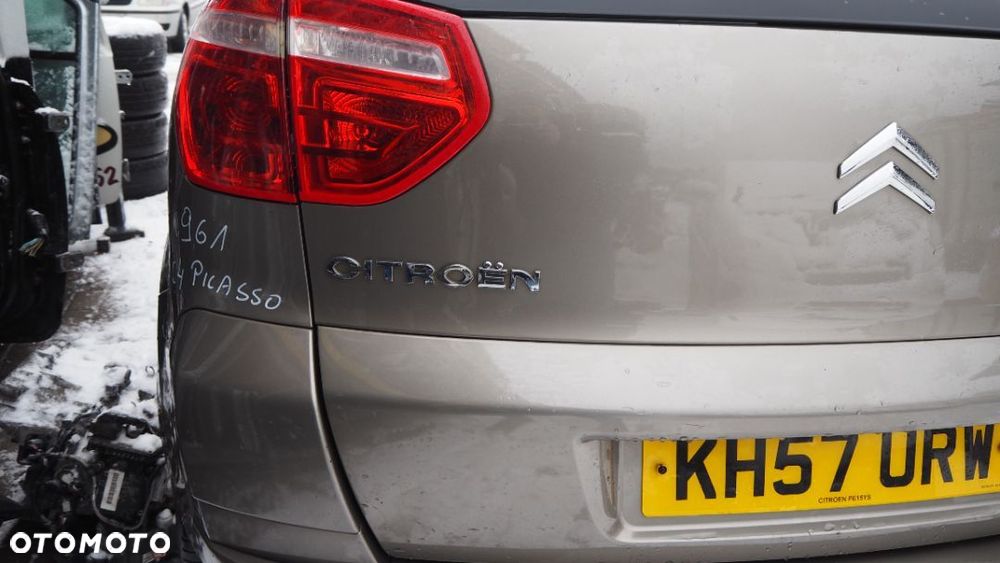 Klapa Tylna Tył Citroen C4 Picasso Kolor: KEBC - 2