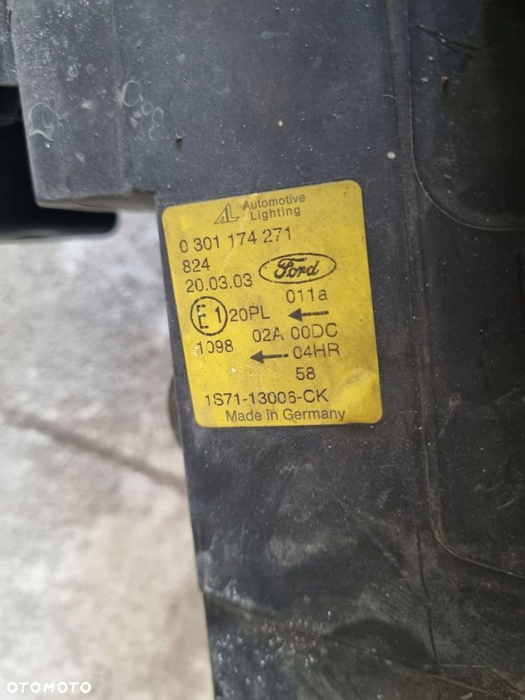 FORD MONDEO MK3 01-07 LAMPA PRAWY PRZÓD XENON PP EU 0301174271 - 4