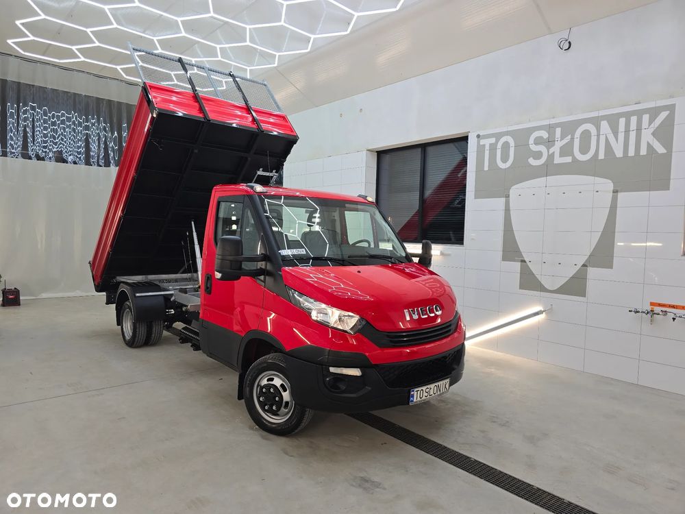 Iveco DAILY 50C15 2 Tyś km WYWROTKA 3 STRONNA ROMCAR BLOKADA MOSTU SALON POLSKA STAN NOWY NOWY NOWY - 1